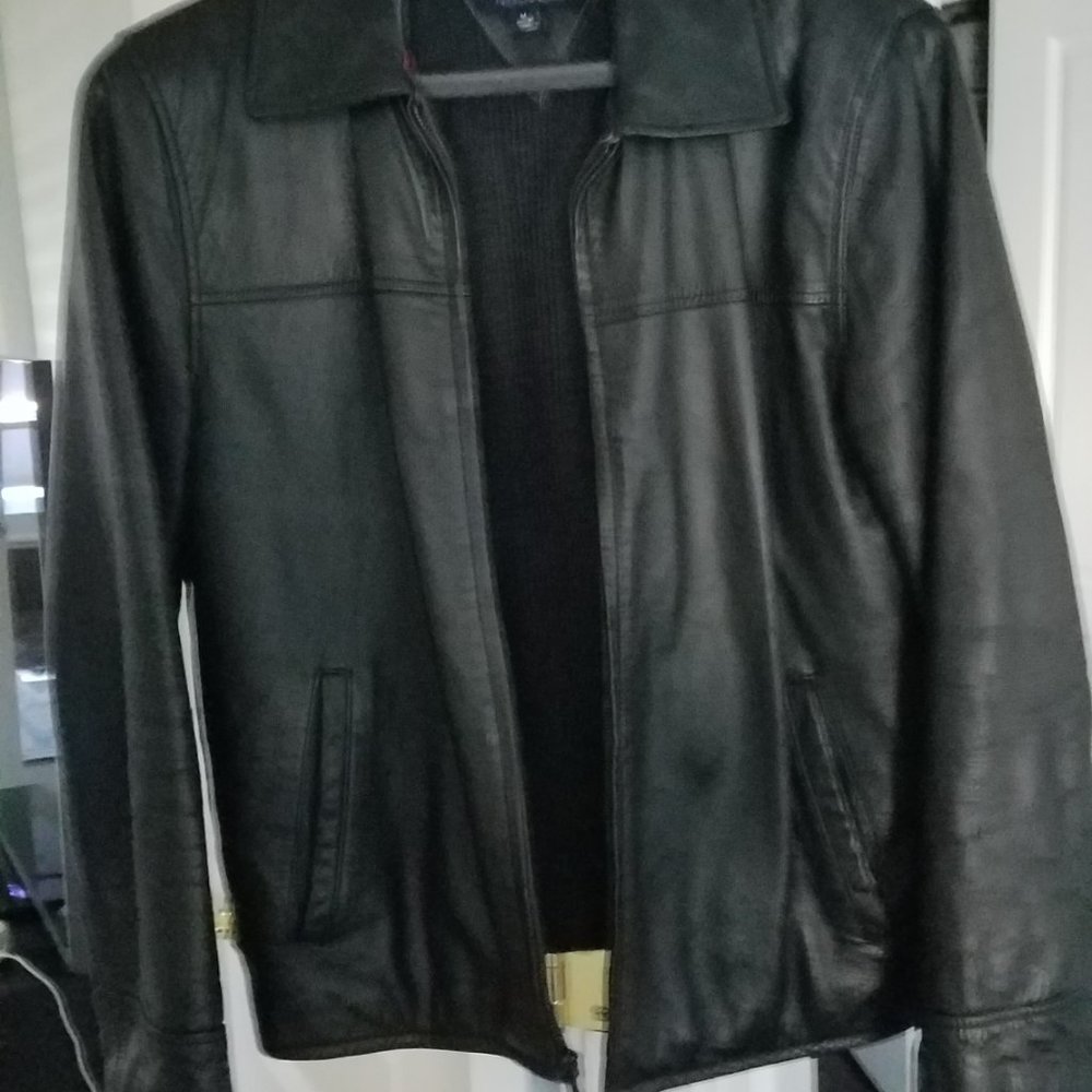 Tommy Hilfiger Men leather jacket
